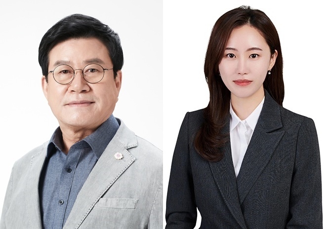 오산시의회 국민의힘 이상복 조미선 의원. 이미지 출처: 오산시의회 