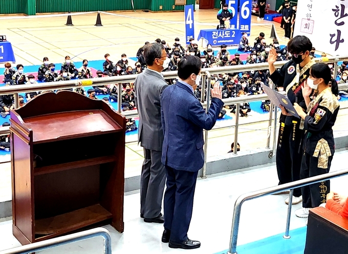 이미지 제공: 안산시 특공무술중앙회. 