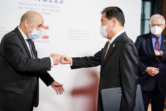 「인도-태평양 협력을 위한 장관급회의」 참석