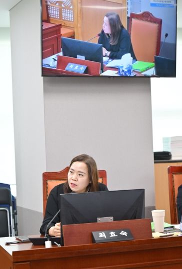 경기도의회 여성가족평생교육위원회 최효숙 위원(더불어민주당, 비례)