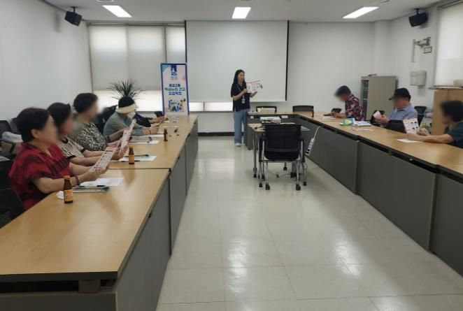 수원시 영통구 광교2동, 독거노인 대상 '백세누리 건강 프로젝트' 4회차 추진