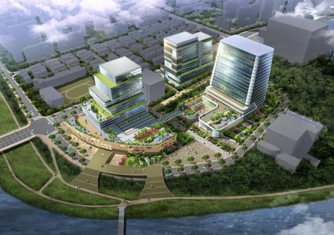 성남시 바이오헬스 첨단 클러스터 조감도