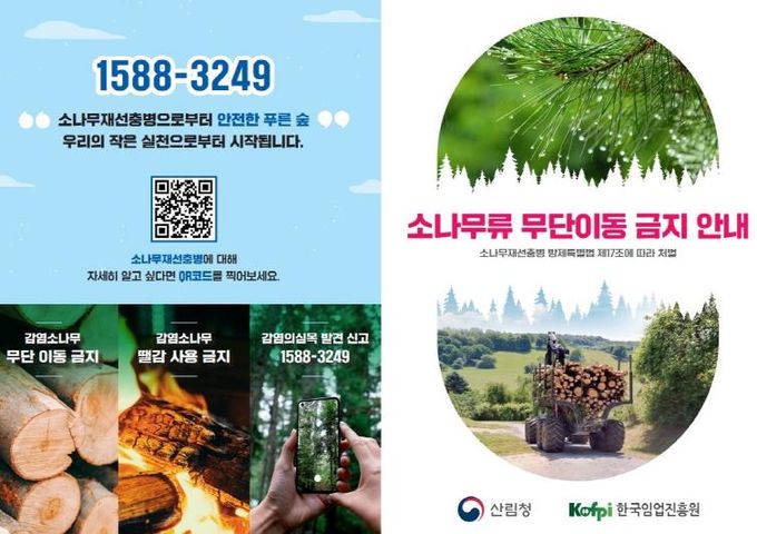 평택시, 재선충병 예방을 위한 가을철 소나무류 이동 특별 단속