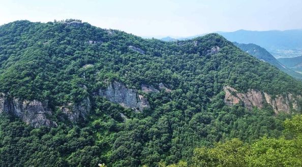 오봉산 산림과 암상 경관