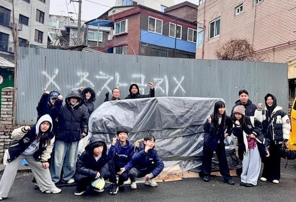 성남시청소년청년재단 양지유스센터 청소년운영위원회, 지역에 연탄 나눔 실천