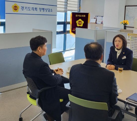 이혜원 의원, 양평 지역 현안 논의 위한 민원 정담회 개최