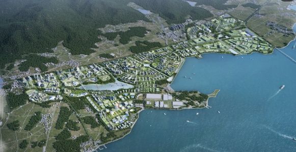 우주항공복합도시 전체 조감도