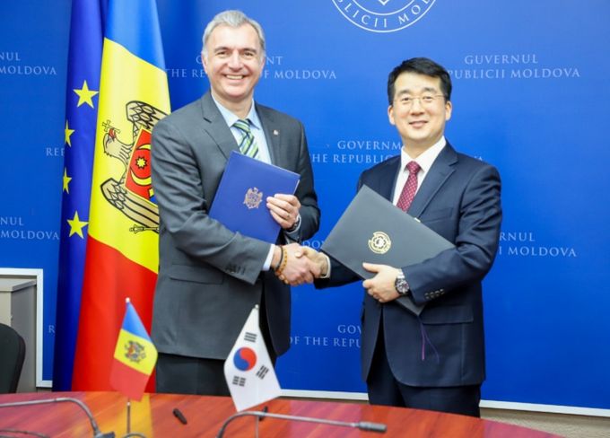 한-몰도바 경제협력협정 서명