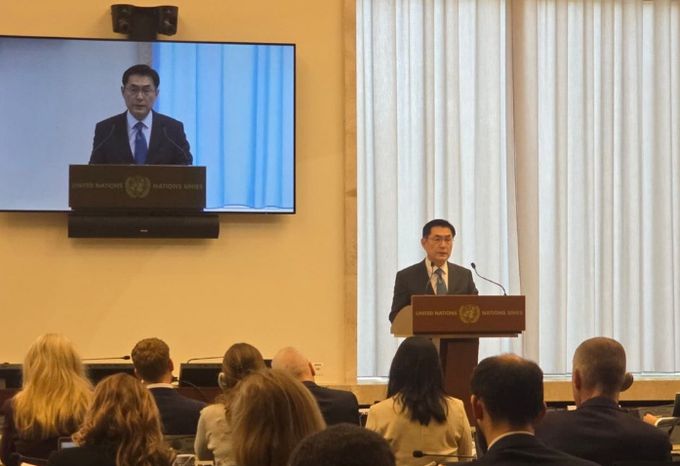 '제네바 군축회의(CD)' 고위급 회기 기조발언