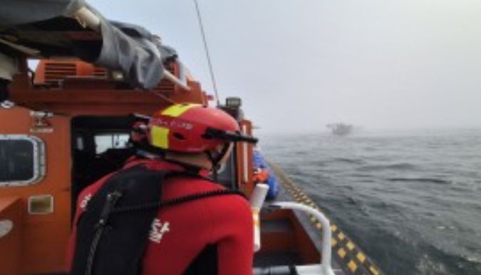 경북 울진해역, 구산항 인근 어선 좌초 사고