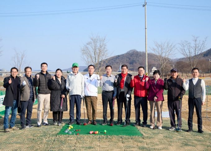 여주 대신파크골프장 시범운영 본격 돌입!